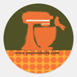 Sticker Rond Faisons cuire boulangerie Baker Chef personnel Coo