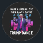 Sticker Rond Faisons La Danse Trump - Pro Trump Family Present<br><div class="desc">Faisons la danse Trump - Pro Trump Family Present - 2024</div>