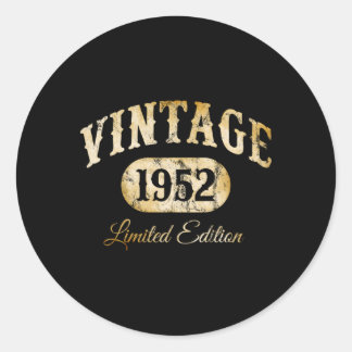 Sticker Rond Fait En 1952
