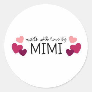 Sticker Rond Fait Par Mimi