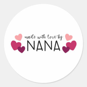 Sticker Rond Fait Par Nana