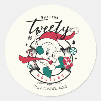 Sticker Rond Faites Des Vacances Très TWEETY™