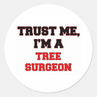 Sticker Rond Faites-moi confiance Je suis un chirurgien de l'ar