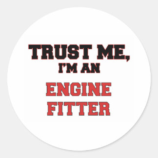 Sticker Rond Faites-moi confiance Je suis un émetteur de mon mo
