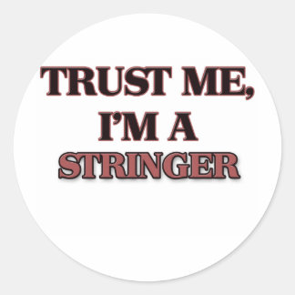 Sticker Rond Faites-moi confiance JE SUIS UN PLUS FORT