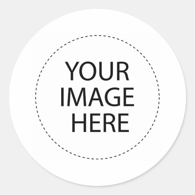 Sticker Rond Faites votre propre chose (Devant)