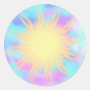 Sticker Rond Faith ~ Burst