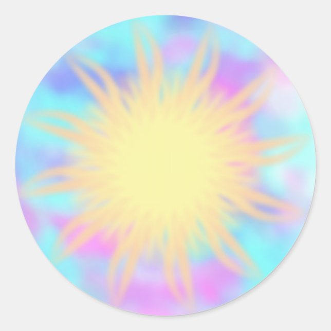 Sticker Rond Faith ~ Burst (Devant)