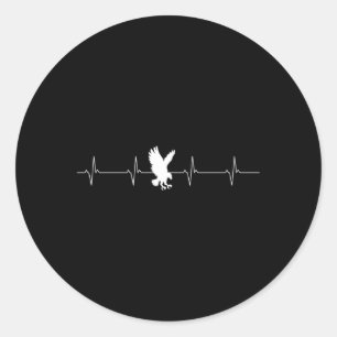 Sticker Rond Falconer Falconry Hawconer