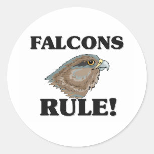 Sticker Rond FALCONS Rule !