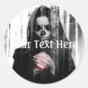 Sticker Rond Falln Death