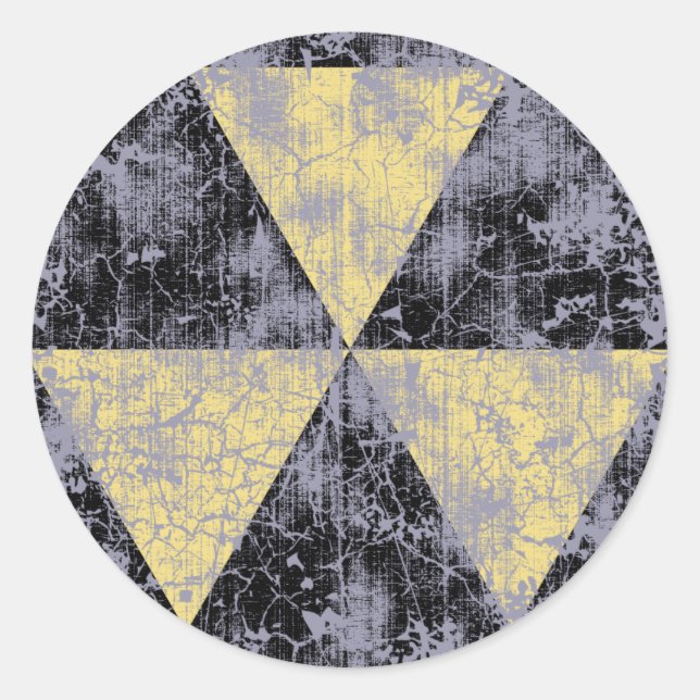 Sticker Rond Fallout Shelter-cl-dist (Devant)