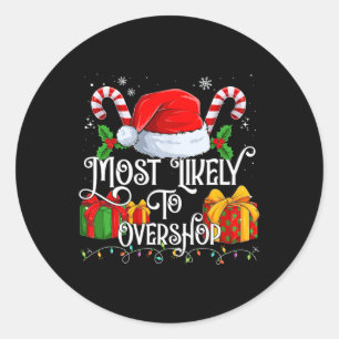 Sticker Rond Famille Correspondante La Plus Susceptible De Surm