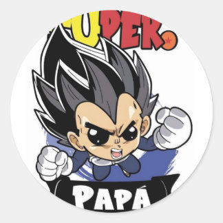 Sticker Rond fantacîa del  hêroe de mi infancia