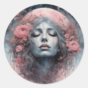 Sticker Rond fantasmer fantastique