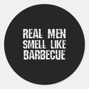 Sticker Rond Fantastique Barbecue Grilling Chemise cadeau_ Les