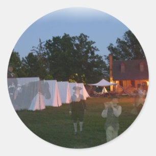 Sticker Rond Fantômes de l'autocollant de révolution