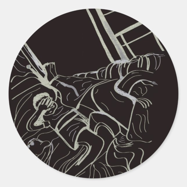 Sticker Rond Father and Son  (Devant)