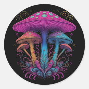 Sticker Rond Faux