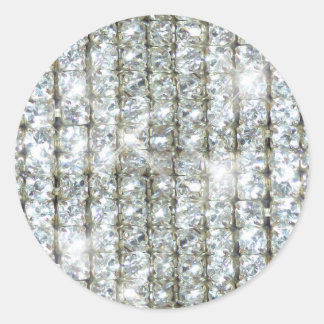 Sticker Rond Faux Bling