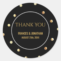 Faux Gold Foil Confetti | Merci Mariage Favor