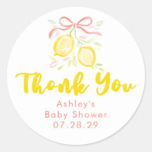 Faveurs de remerciement pour Baby Shower sur le th