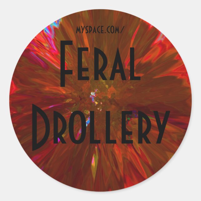 Sticker Rond fdslamanderegg (Devant)