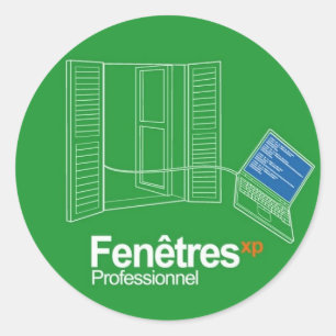 Sticker Rond Fenetres