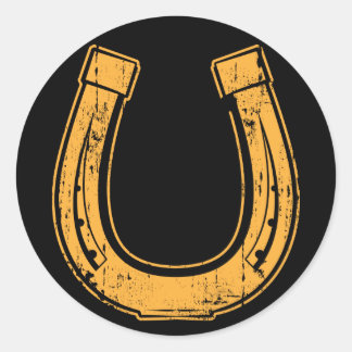 Sticker Rond fer à cheval2