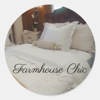 Sticker Rond Ferme Chambre Chic Cosy