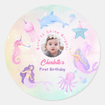 Fête d'anniversaire de 1 an de la Sirène sous-mari