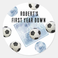 Fête d'anniversaire de première année de football
