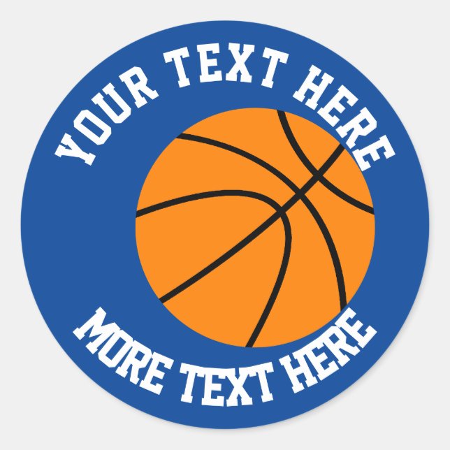 Sticker Rond Fête d'anniversaire personnalisée pour enfant en f (Devant)