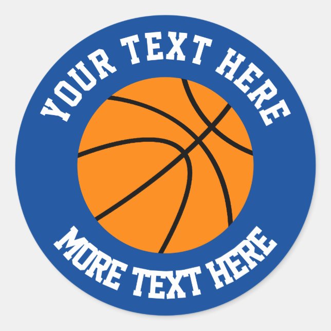 Sticker Rond Fête d'anniversaire personnalisée pour enfant en f (Devant)