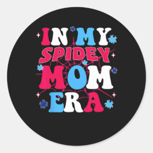 Sticker Rond Fête de la mère de My Spidey