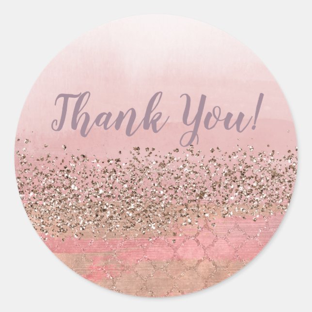 Sticker Rond Fête de la Princesse Indienne Marocaine Pailletée  (Devant)