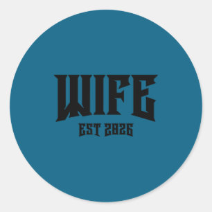 Sticker Rond Fête d'enterrement de vie de garçon mariage rock g