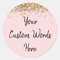 Fête Personnalisée Favoriser Anniversaire Blush Ro