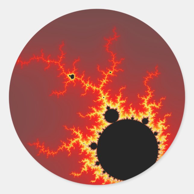 Sticker Rond Feu (Devant)