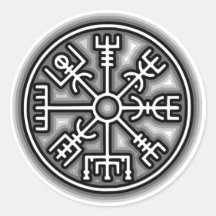 Feuille d'autocollant à l'écho Vegvisir