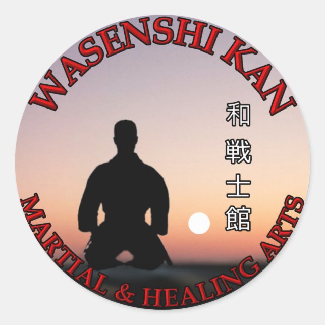 Sticker Rond Feuille d'autocollants (Devant)