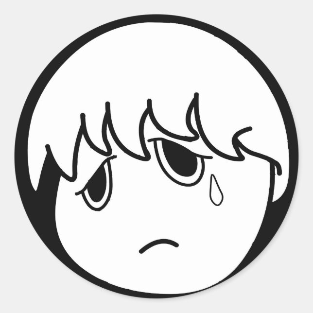 Sticker Rond Feuille d'autocollants de Little Billy (Devant)