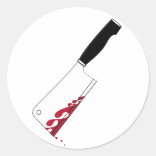 Sticker Rond Feuille d'autocollants de nettoyage de viande