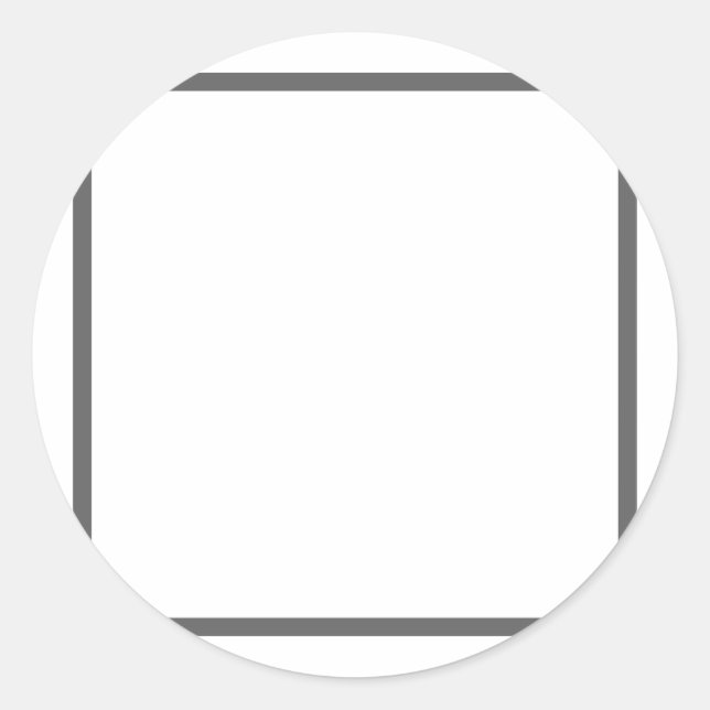 Sticker Rond Feuilles d'autocollants (Devant)