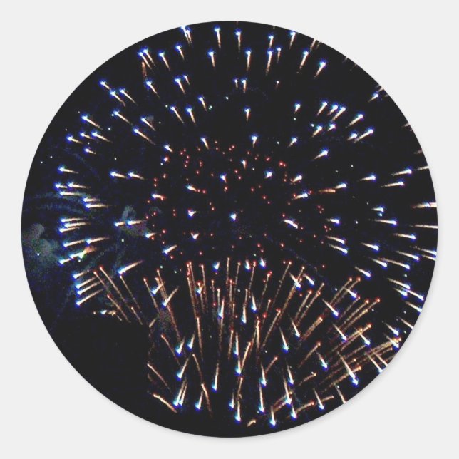 Sticker Rond Feux (Devant)