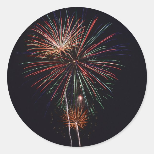 Sticker Rond Feux (Devant)