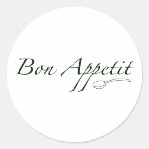 Sticker Rond Fève Appetit