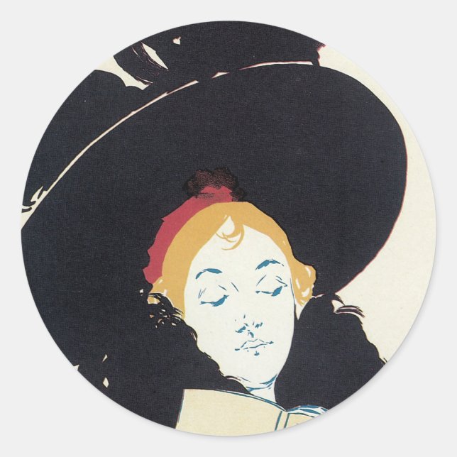 Sticker Rond Février de Lippincott (Devant)