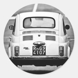 Fiat 500 stickers italie