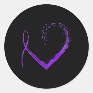 Sticker Rond Fibromyalgie cardiaque